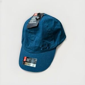Under‎ Armour Women's Free Fit Washed Baseball Cap Hat (Blackout Navy) 1285293